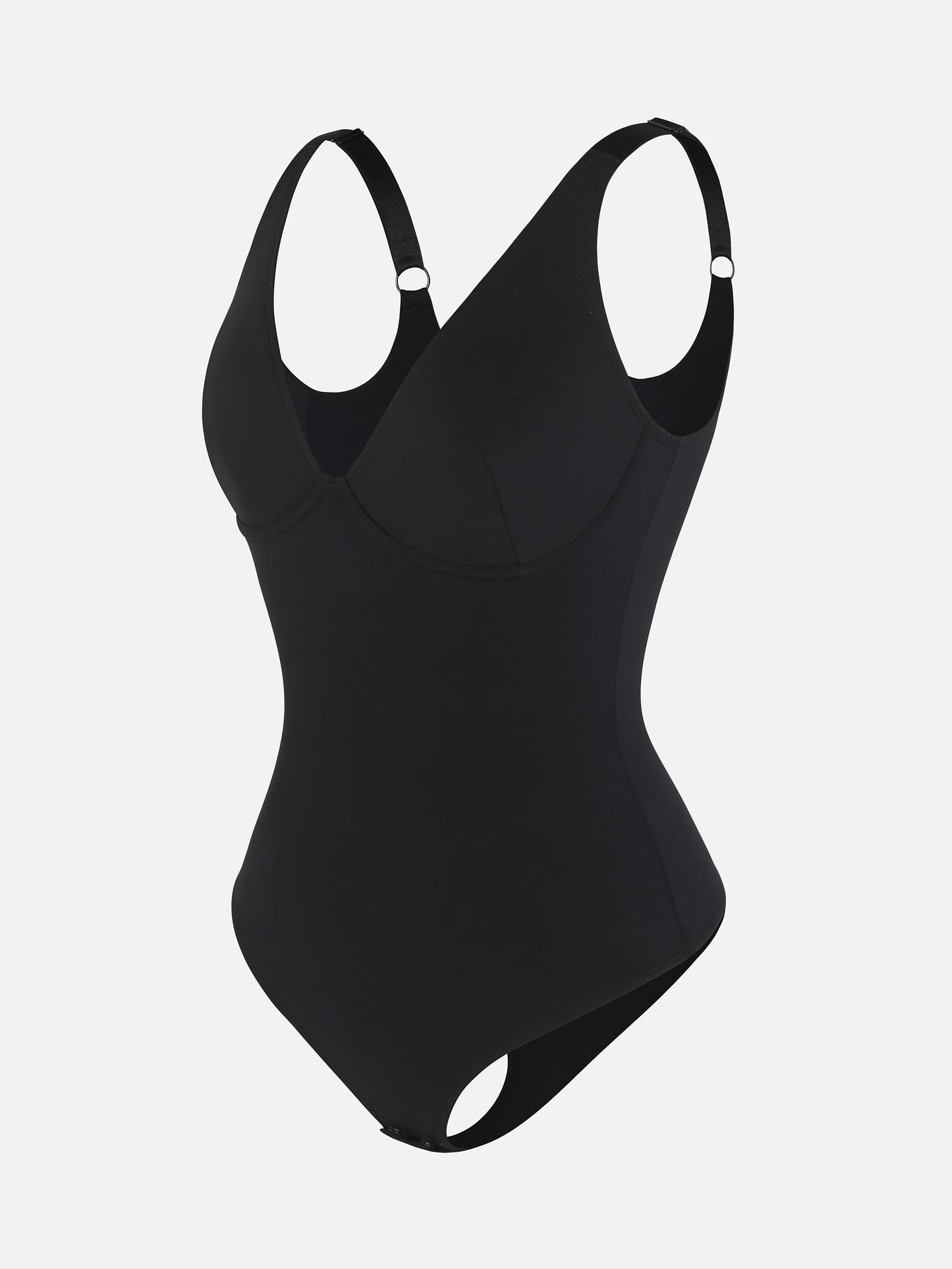 V Neck Tummy Control Shaping Bodysuit