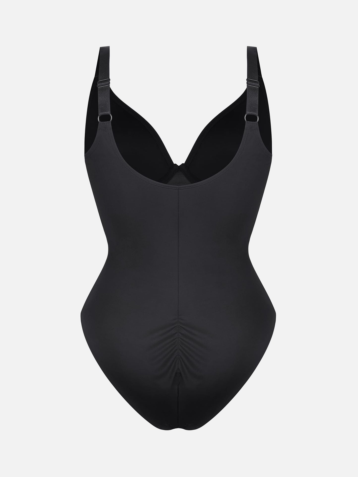V Neck Tummy Control Shaping Bodysuit