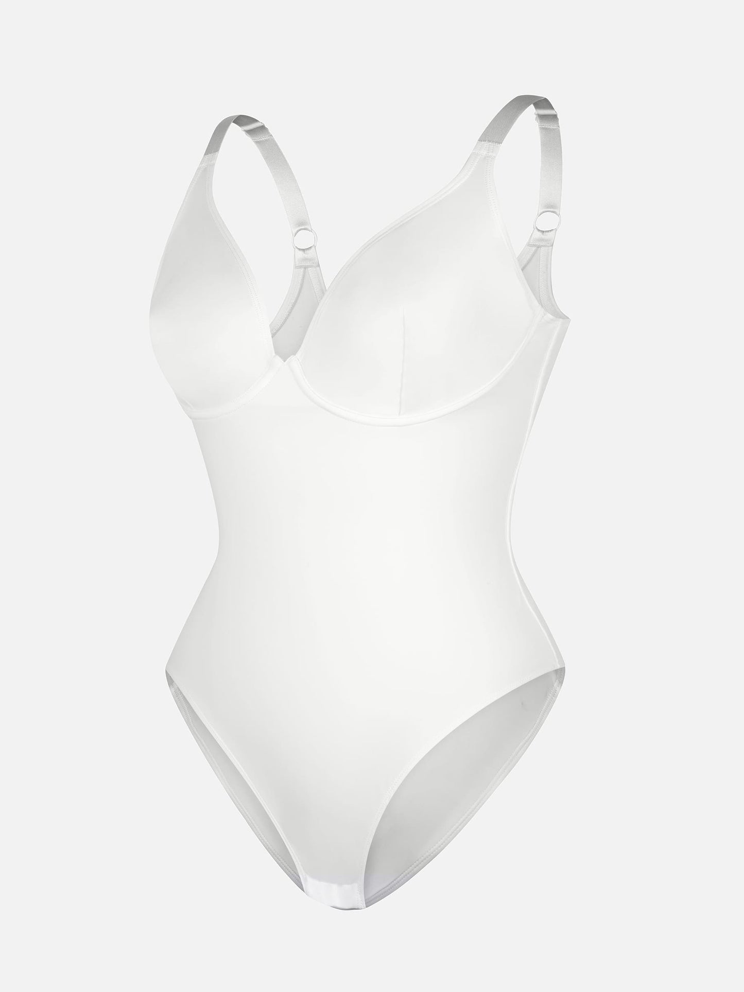 V Neck Tummy Control Shaping Bodysuit